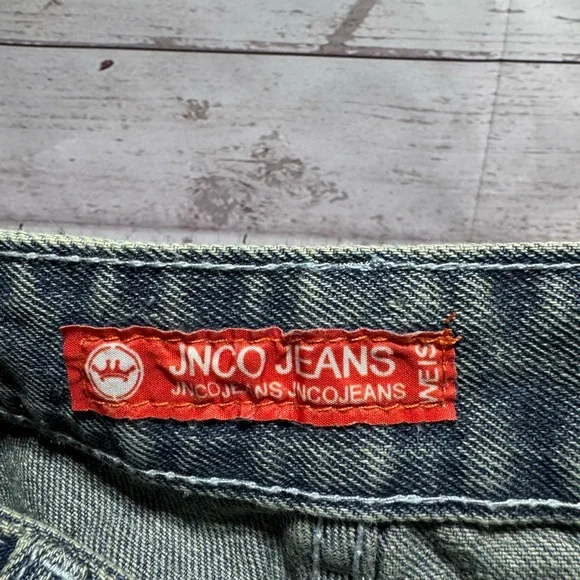 Jnco Men's Blue Jeans nwt - Picture 5 of 6